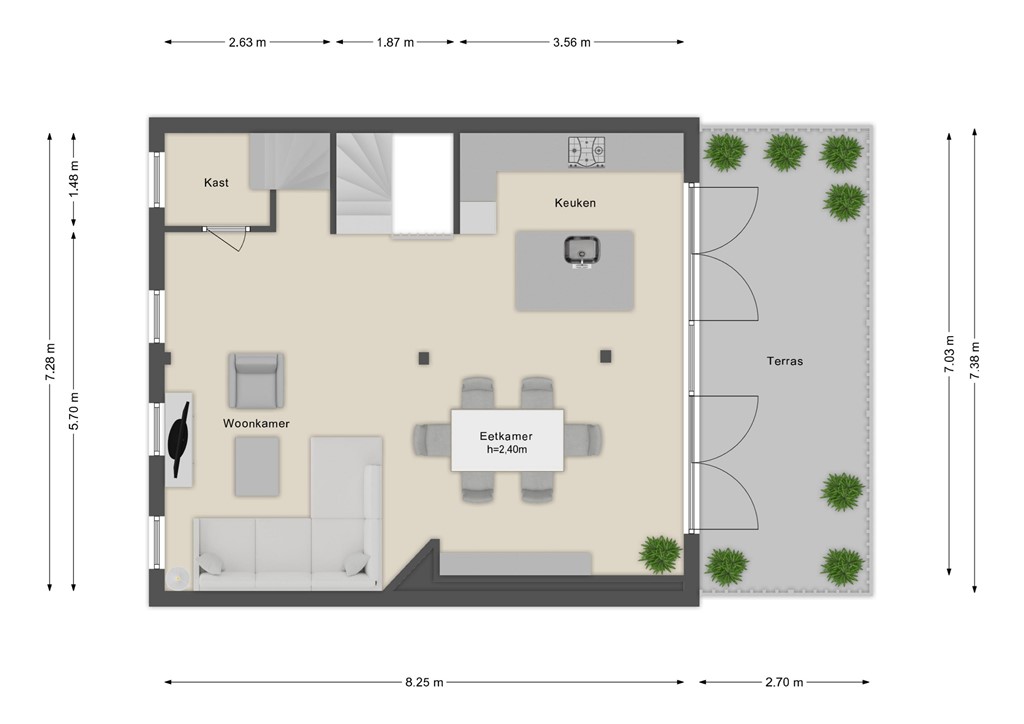 mediumsize floorplan